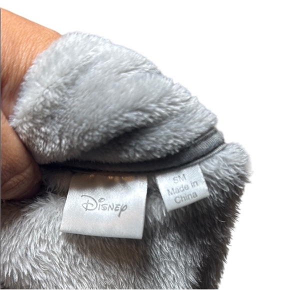 Winnie The Pooh Grey Quarter Zip Cropped Sweatshirt Size Small/Medium - Picture 9 of 10